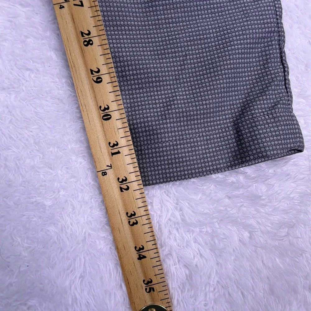 NEW Ted Baker Sparkman Trousers Blue & White Houndstooth Mens 30R (30x32) NWT ✅